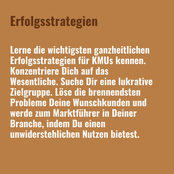 Erfolgsstrategien Text