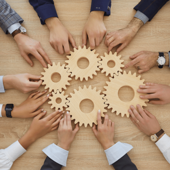 Unternehmenssystem Bild